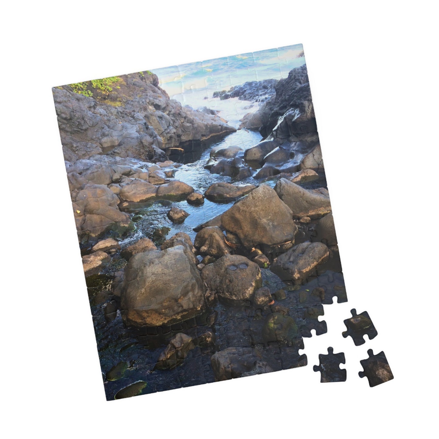 Serene Pool Flow Nature Puzzle (110-1014 Pieces)