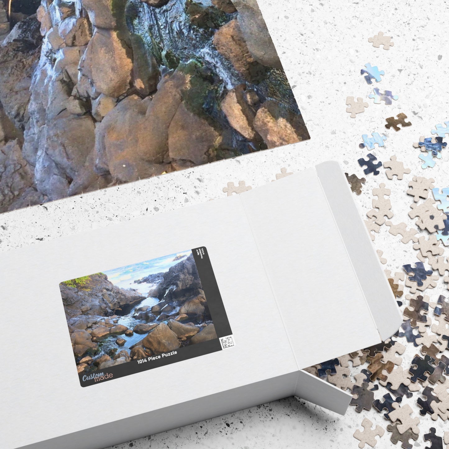 Serene Pool Flow Nature Puzzle (110-1014 Pieces)