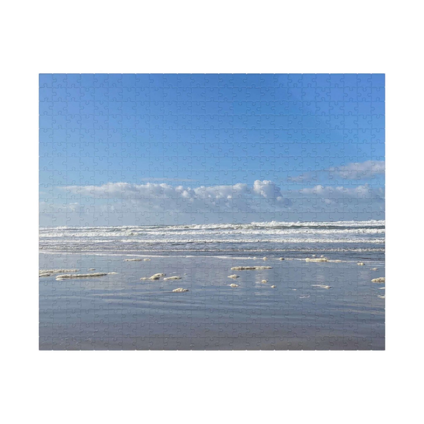 Coastal Serenity Beach Puzzle - 110 to 1014 Piece Jigsaw for Relaxation and Family Fun