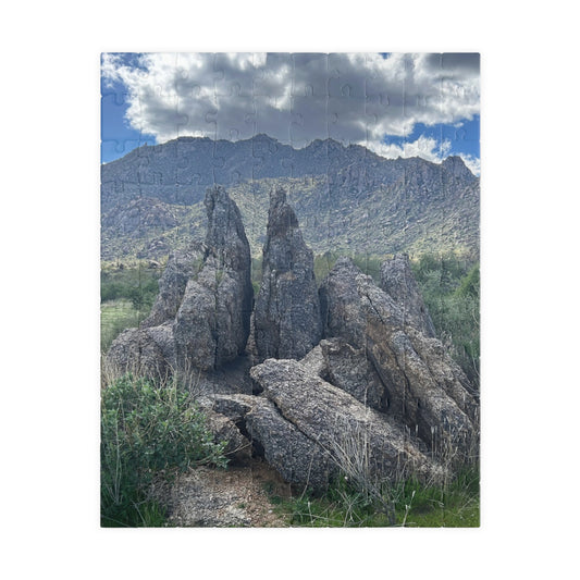 Desert Rock Landscape Puzzle β Scenic Mountain Jigsaw (110- 1014 Pieces)