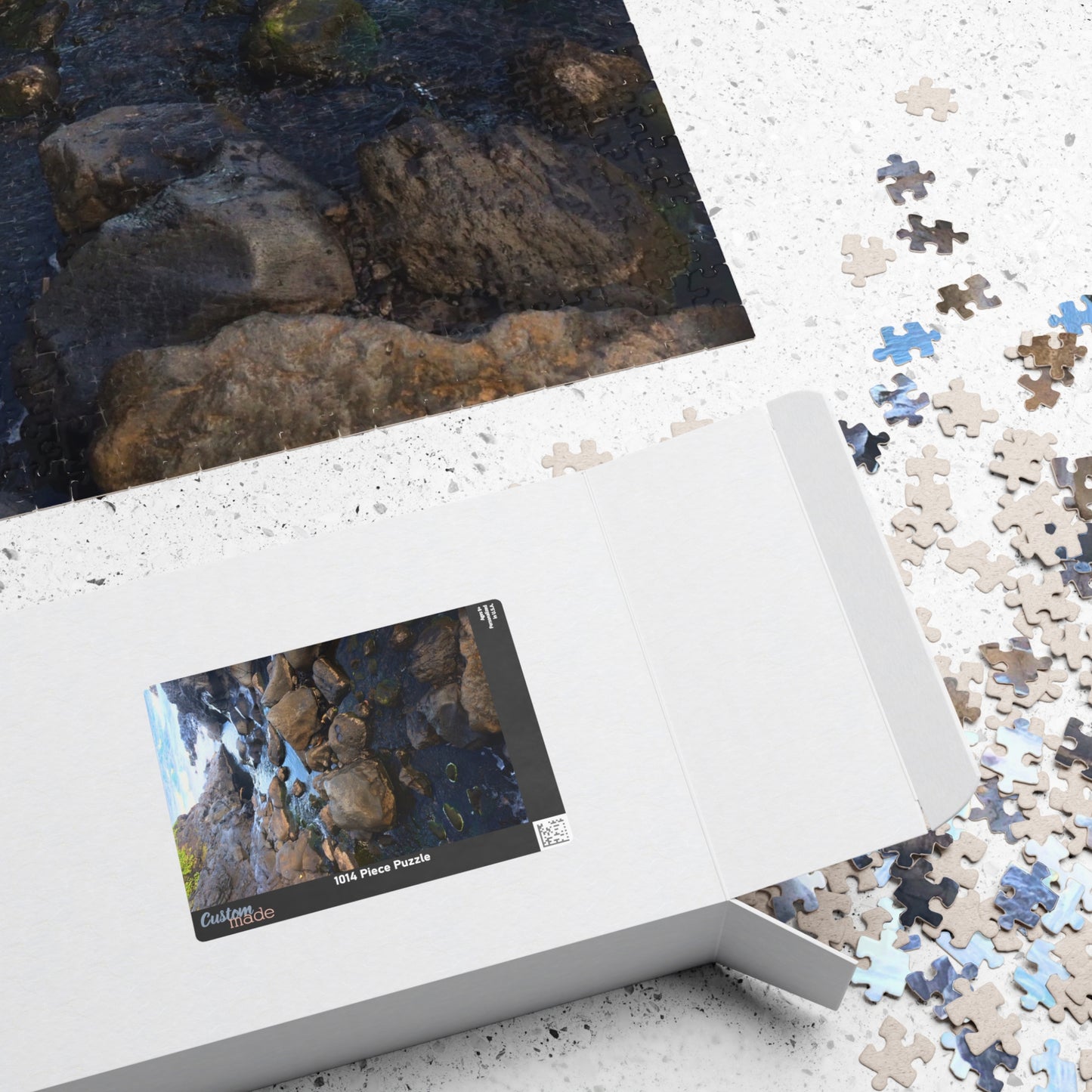 Serene Pool Flow Nature Puzzle (110-1014 Pieces)
