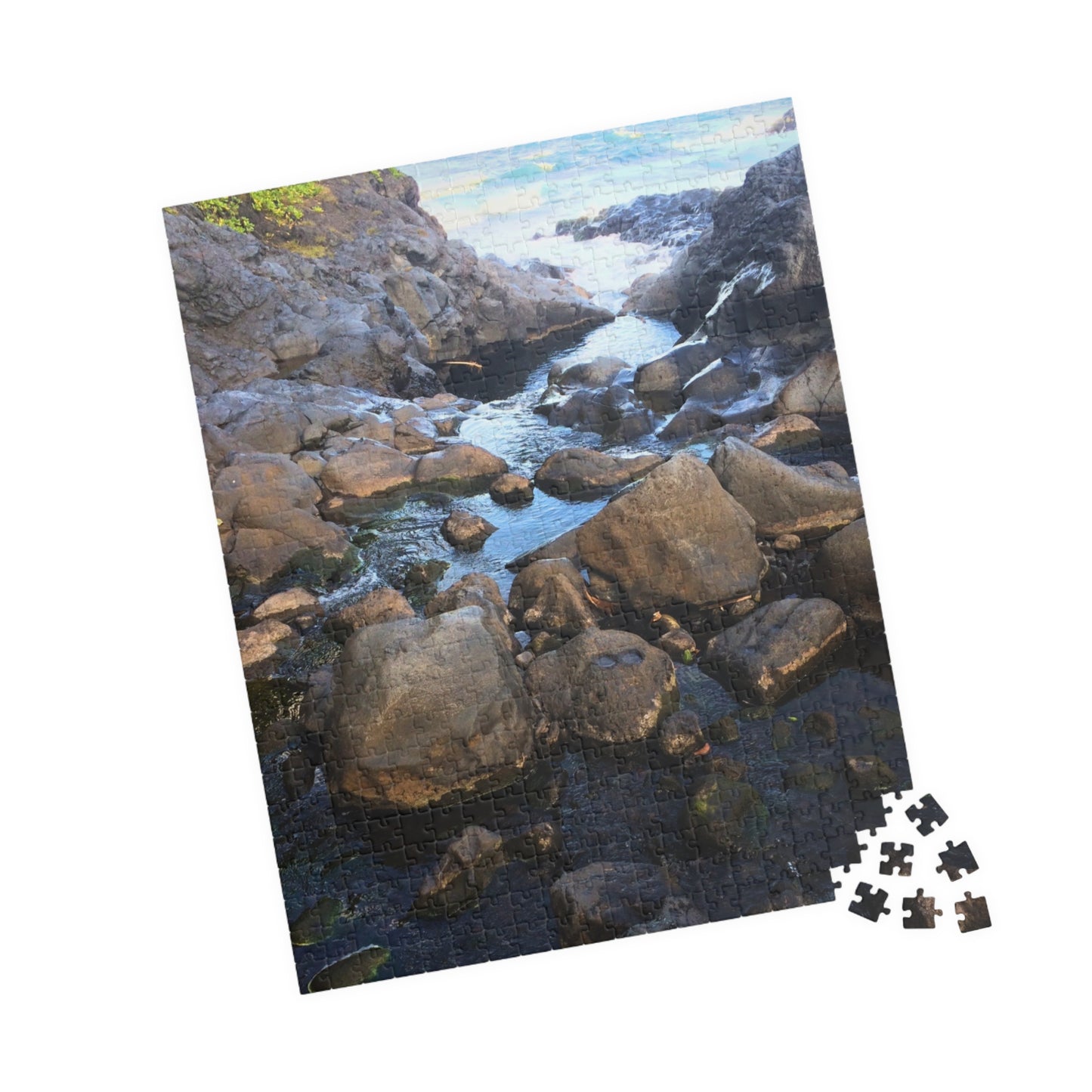 Serene Pool Flow Nature Puzzle (110-1014 Pieces)