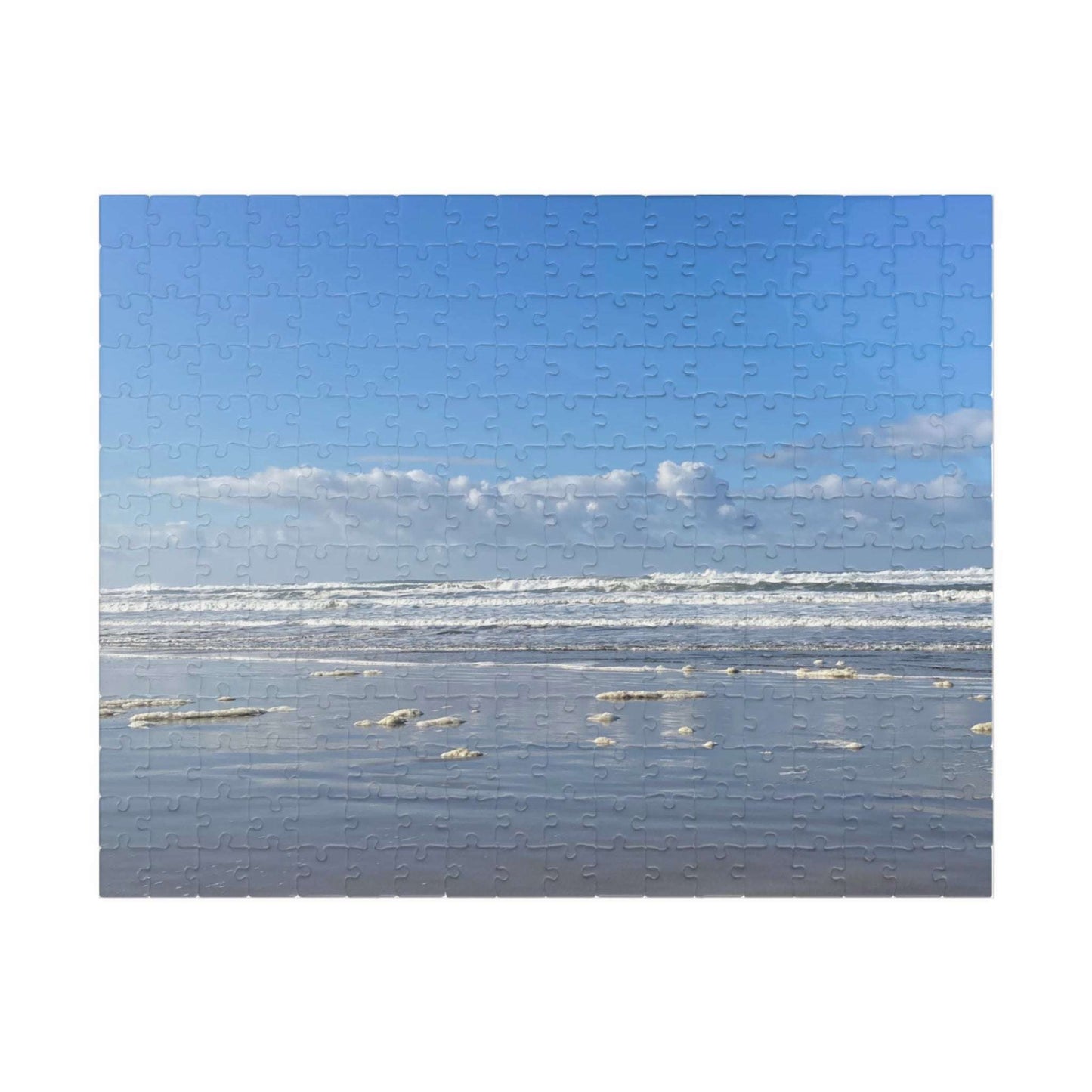 Coastal Serenity Beach Puzzle - 110 to 1014 Piece Jigsaw for Relaxation and Family Fun