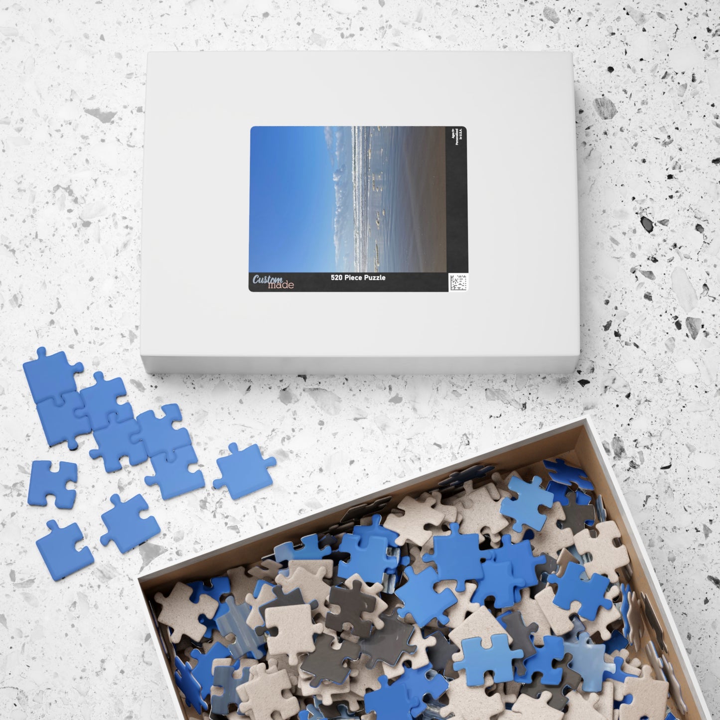 Coastal Serenity Beach Puzzle - (110 - 1014 Pieces)