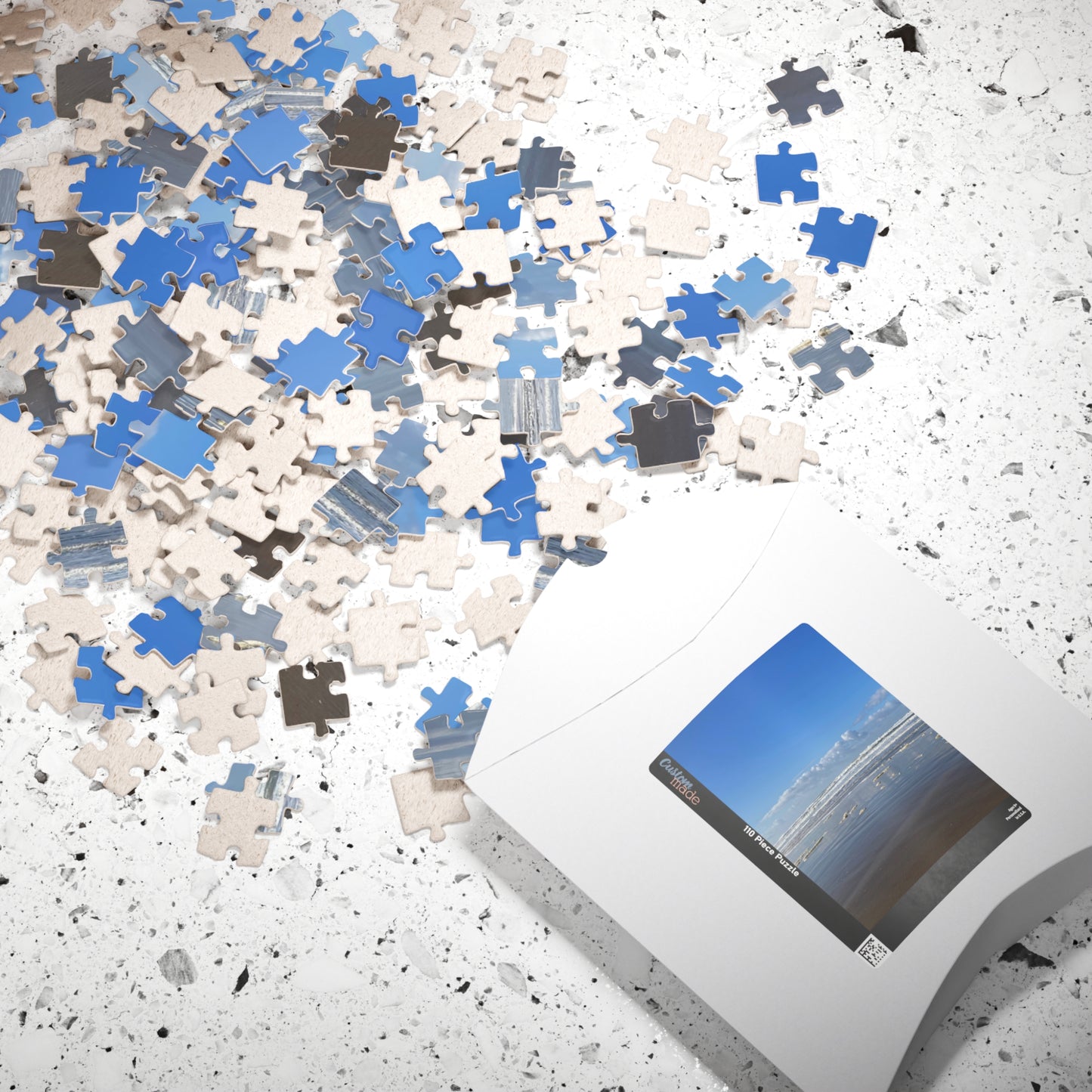 Coastal Serenity Beach Puzzle - (110 - 1014 Pieces)
