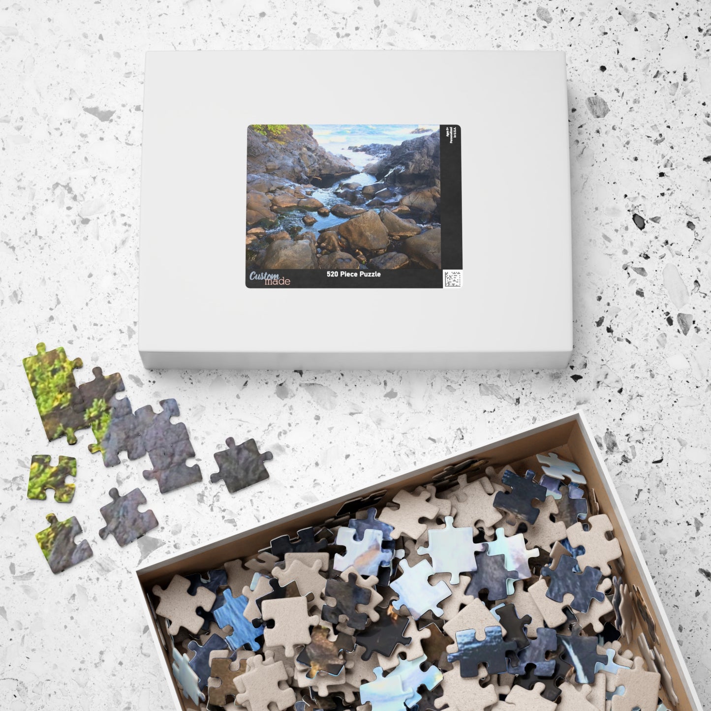 Serene Pool Flow Nature Puzzle (110-1014 Pieces)