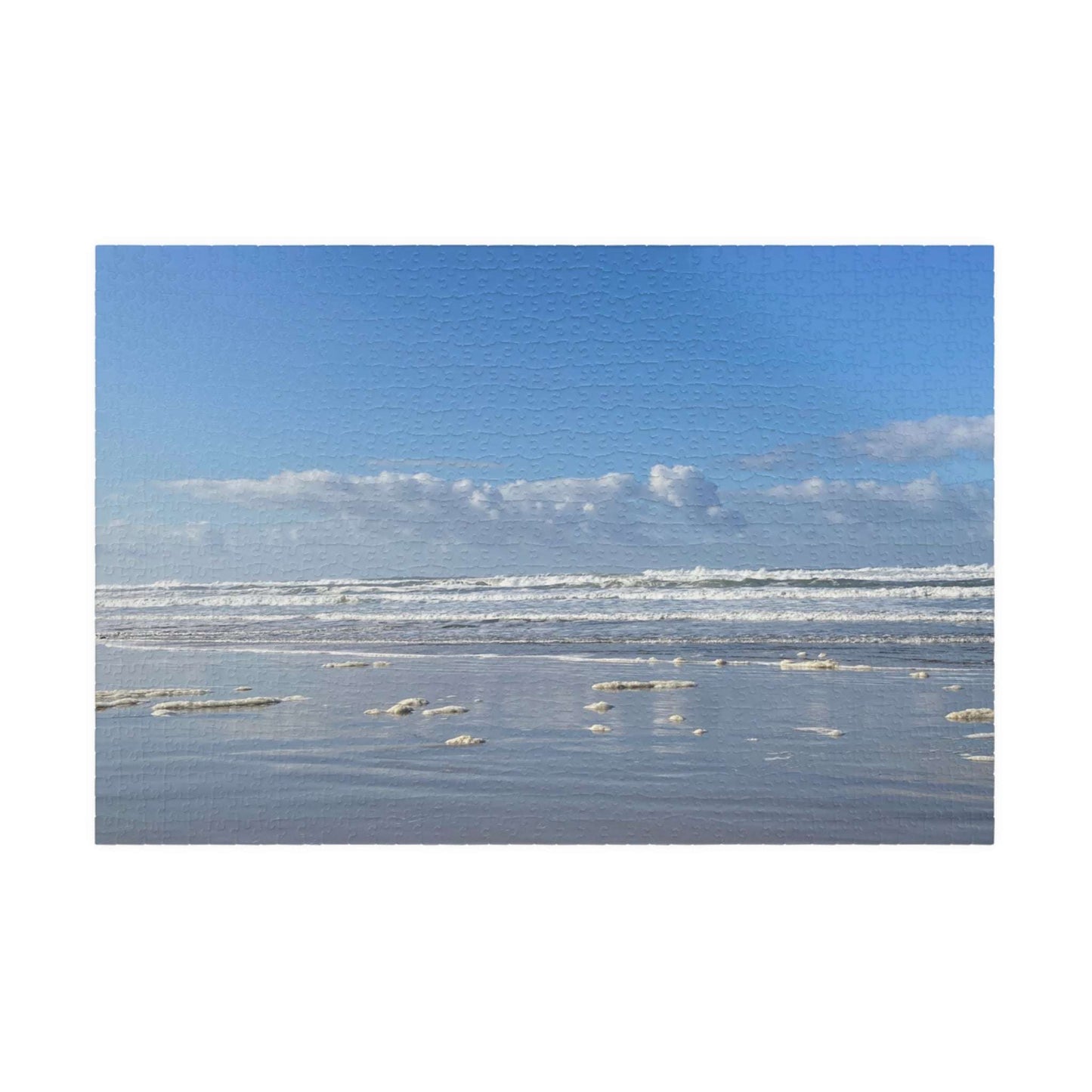 Coastal Serenity Beach Puzzle - 110 to 1014 Piece Jigsaw for Relaxation and Family Fun
