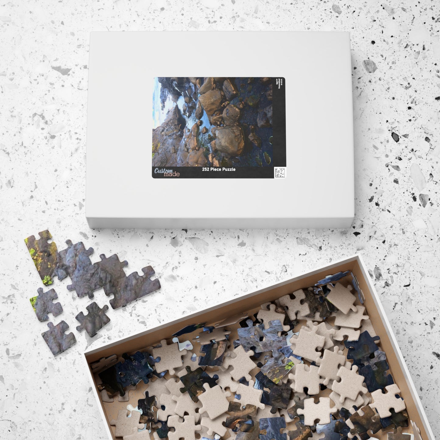 Serene Pool Flow Nature Puzzle (110-1014 Pieces)