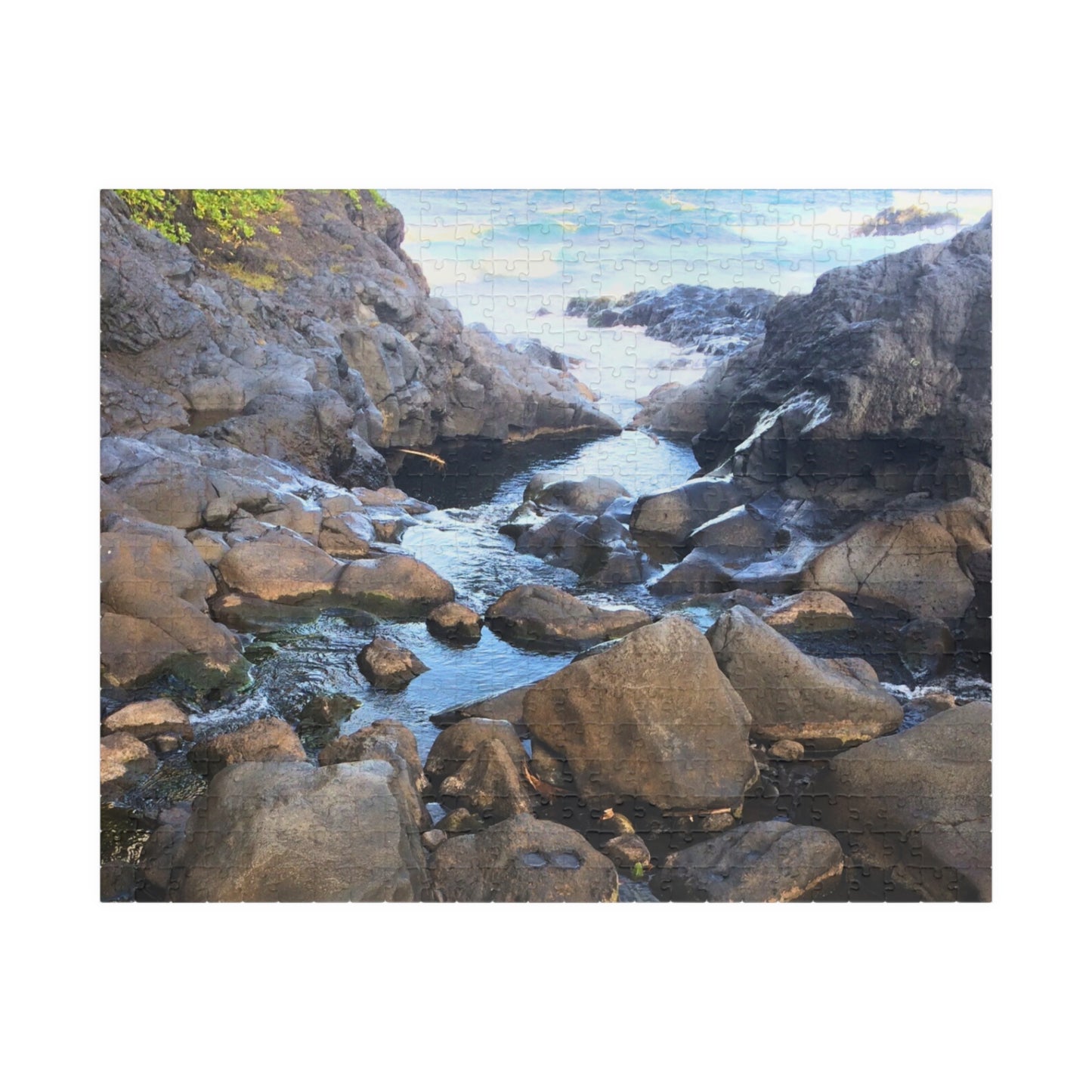 Serene Pool Flow Nature Puzzle (110-1014 Pieces)