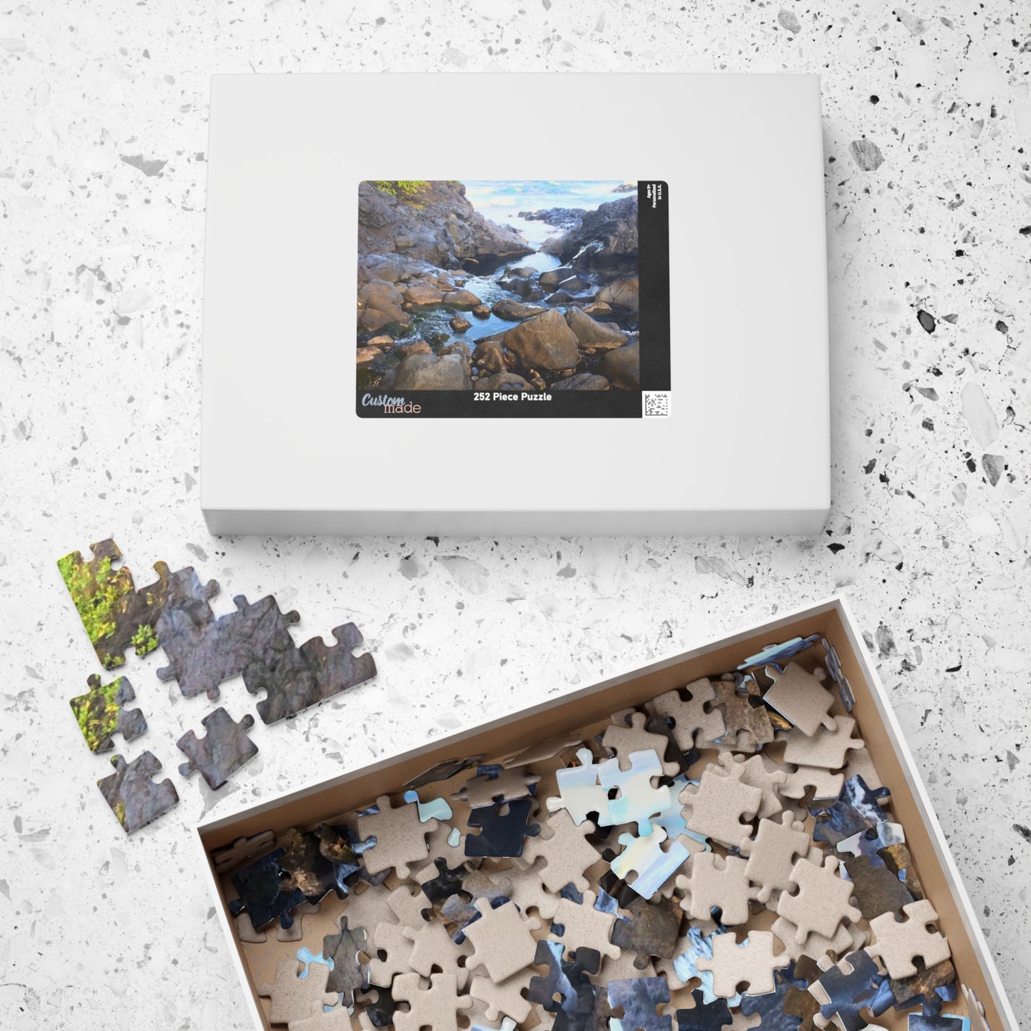 Serene Pool Flow Nature Puzzle (110-1014 Pieces)