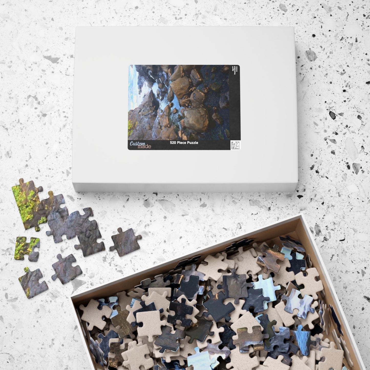 Serene Pool Flow Nature Puzzle (110-1014 Pieces)
