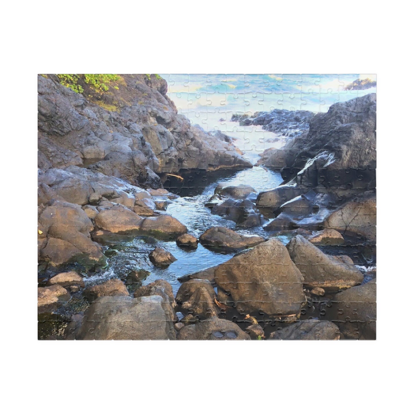 Serene Pool Flow Nature Puzzle (110-1014 Pieces)