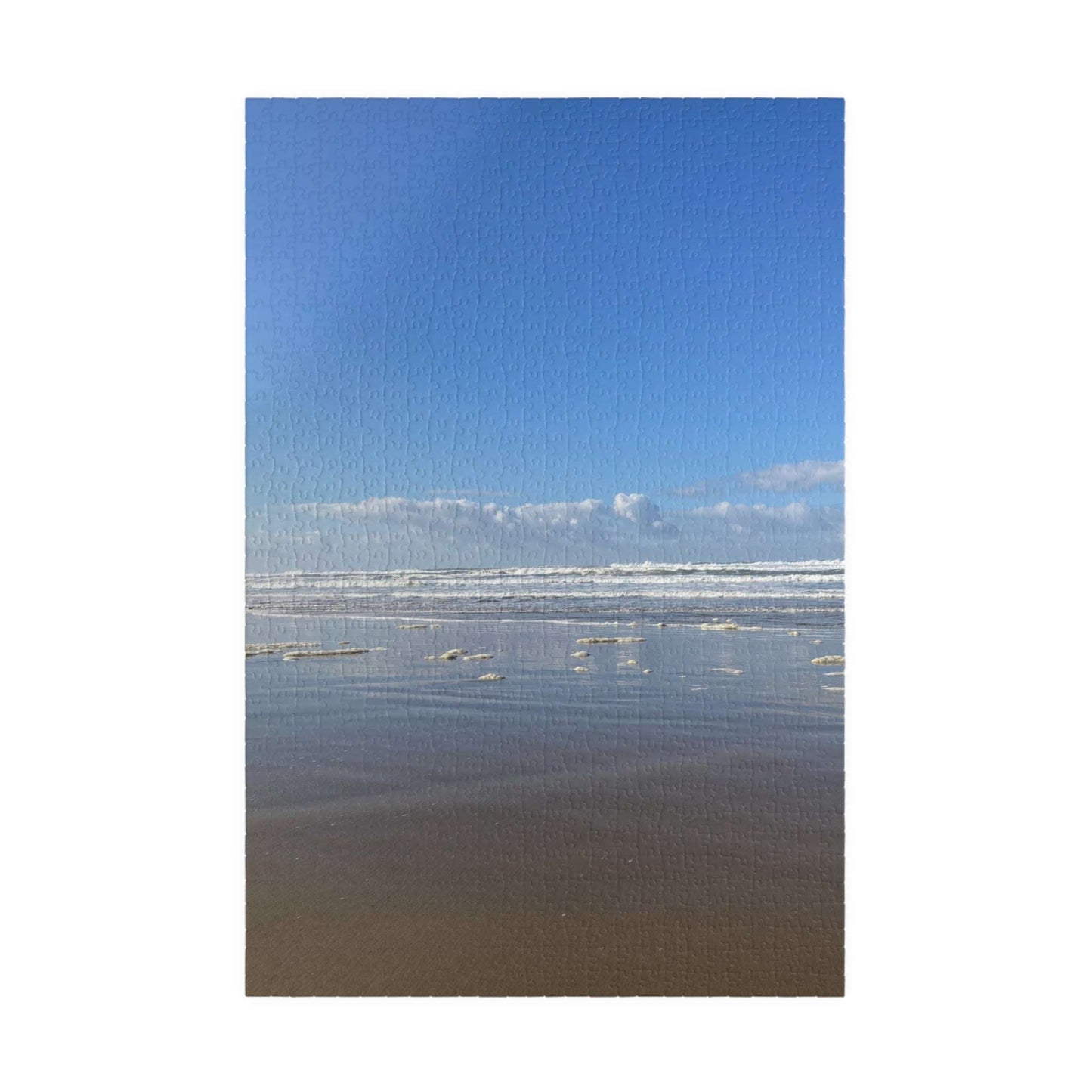Coastal Serenity Beach Puzzle - 110 to 1014 Piece Jigsaw for Relaxation and Family Fun