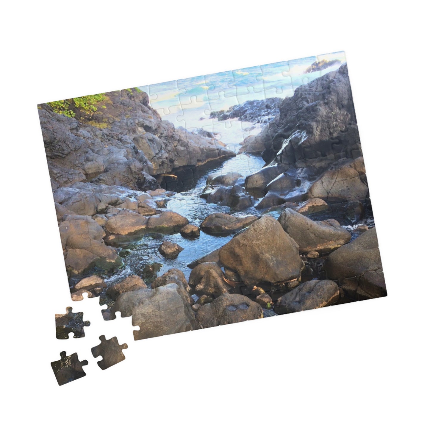 Serene Pool Flow Nature Puzzle (110-1014 Pieces)