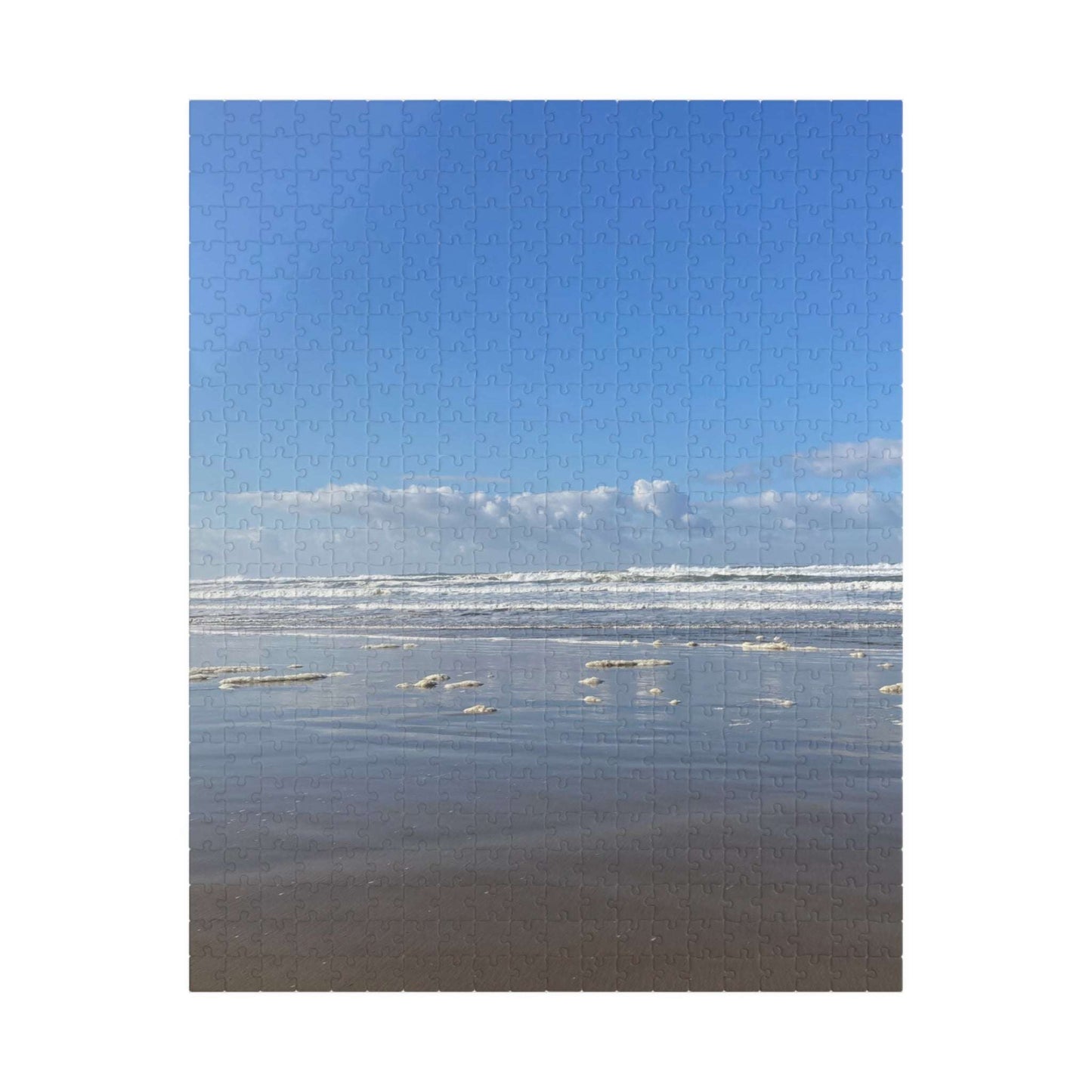 Coastal Serenity Beach Puzzle - 110 to 1014 Piece Jigsaw for Relaxation and Family Fun