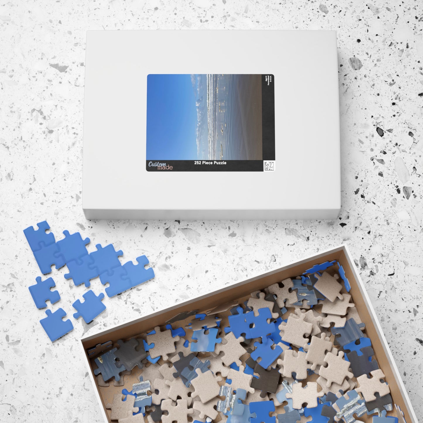 Coastal Serenity Beach Puzzle - (110 - 1014 Pieces)