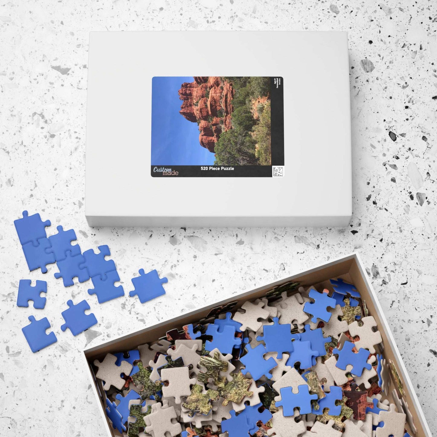 Majestic Red Rock Landscape Puzzle 110 - 1014 Pieces