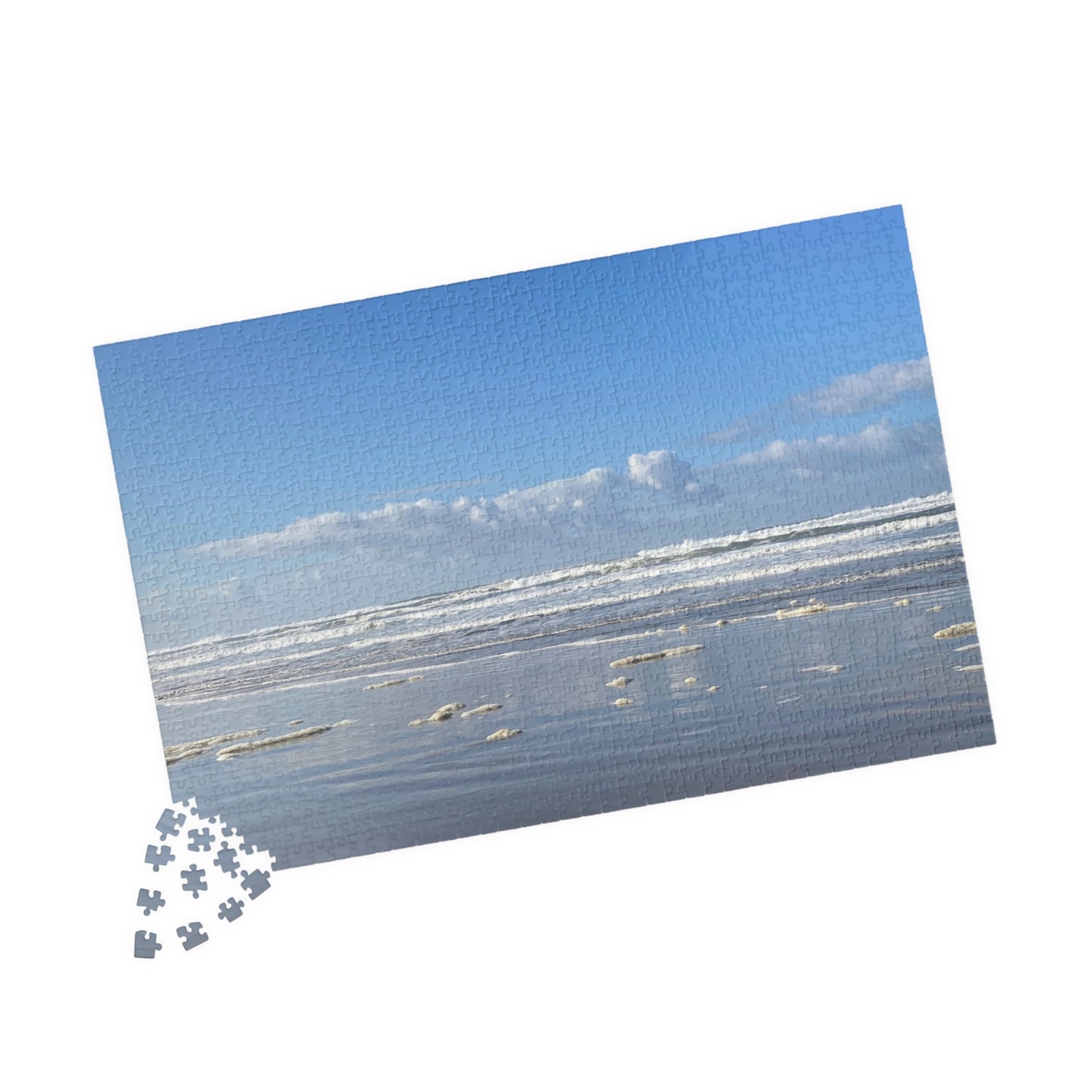 Coastal Serenity Beach Puzzle - (110 - 1014 Pieces)