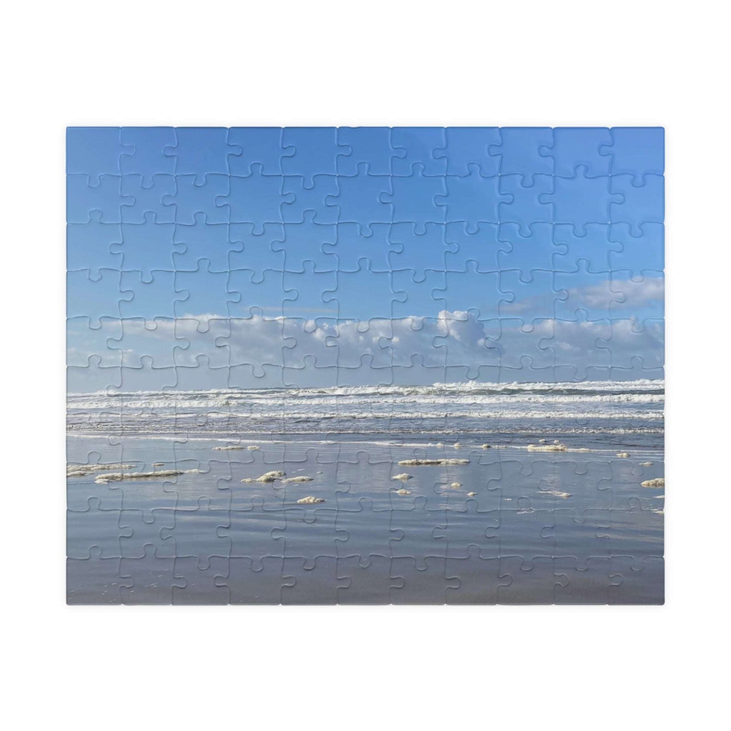Coastal Serenity Beach Puzzle - 110 to 1014 Piece Jigsaw for Relaxation and Family Fun