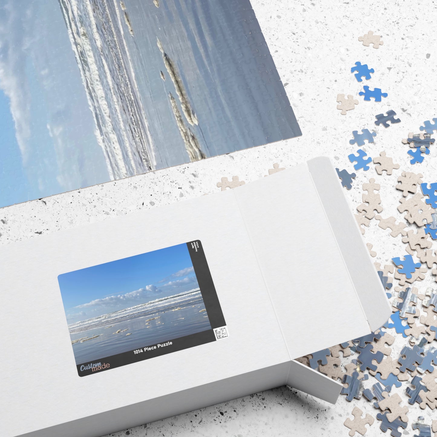 Coastal Serenity Beach Puzzle - (110 - 1014 Pieces)