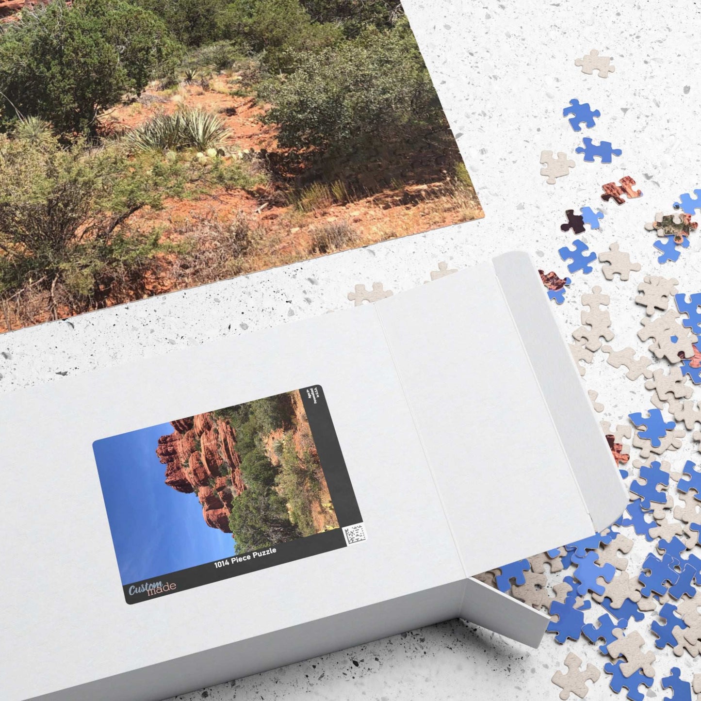 Majestic Red Rock Landscape Puzzle 110 - 1014 Pieces