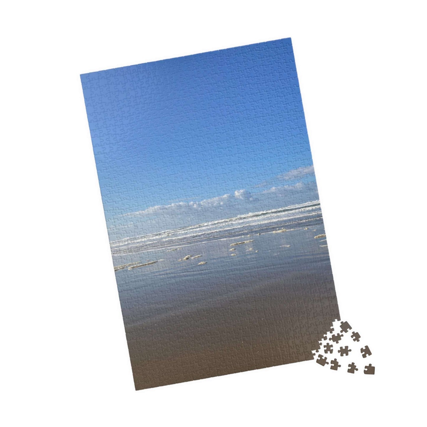 Coastal Serenity Beach Puzzle - 110 to 1014 Piece Jigsaw for Relaxation and Family Fun