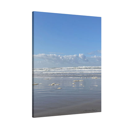 Coastal Serenity - Stretched Matte Canvas Wall Art, Wall Decor