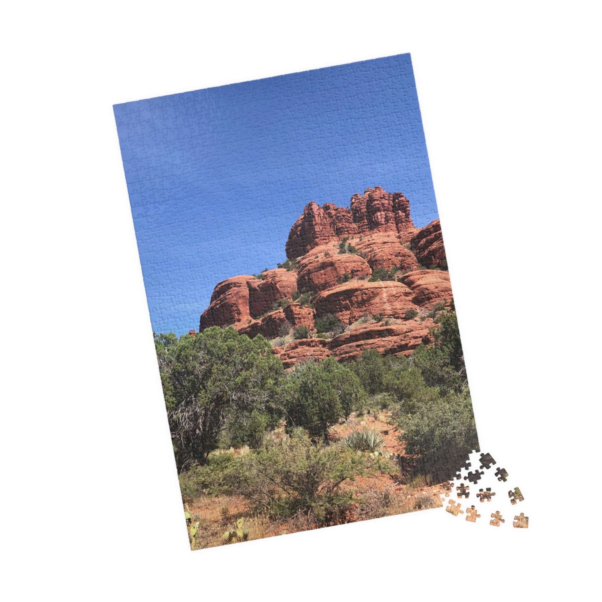 Majestic Red Rock Landscape Puzzle  110 - 1014 Pieces