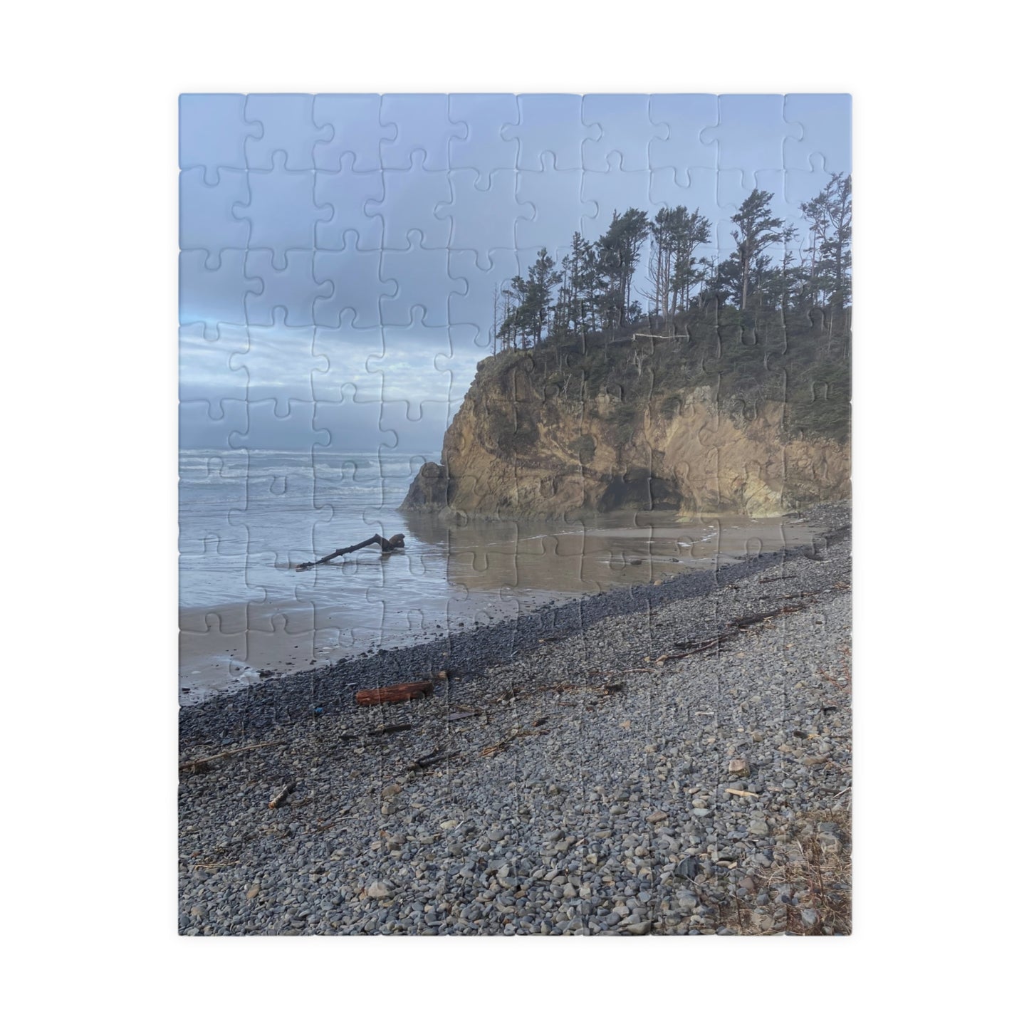 Cloudy Walk On Beach Puzzle (110-1014 Pieces) Coastal Serenity Jigsaw