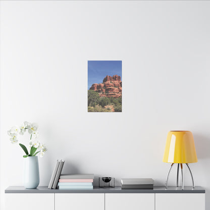 Majestic Red Rock Landscape -  Stretched Canvas Wall Art, Wall Decor