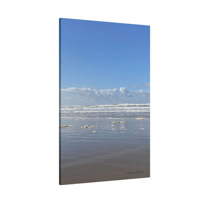 Coastal Serenity - Stretched Matte Canvas Wall Art, Wall Decor