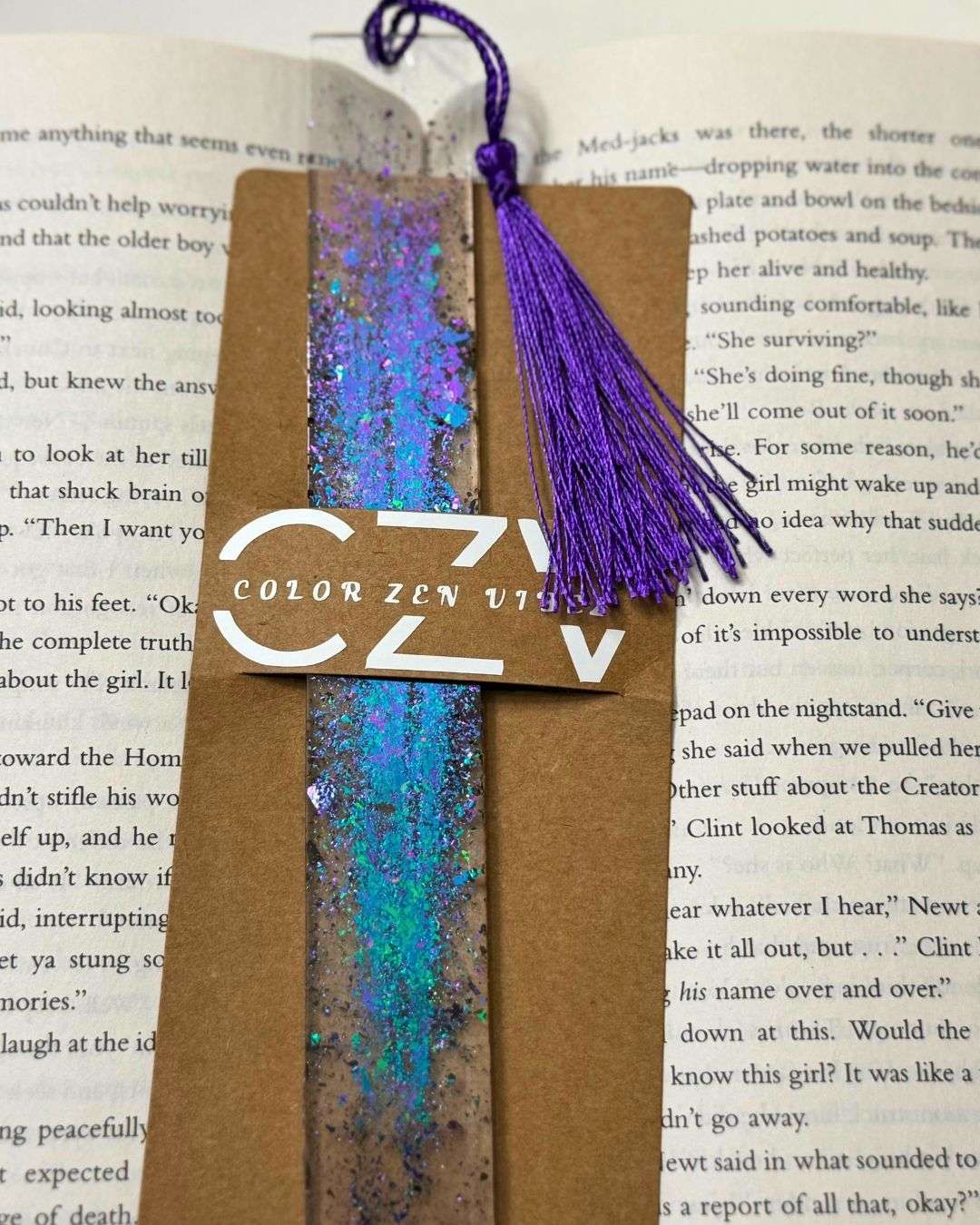 Personalized Handcrafted Resin Bookmarks