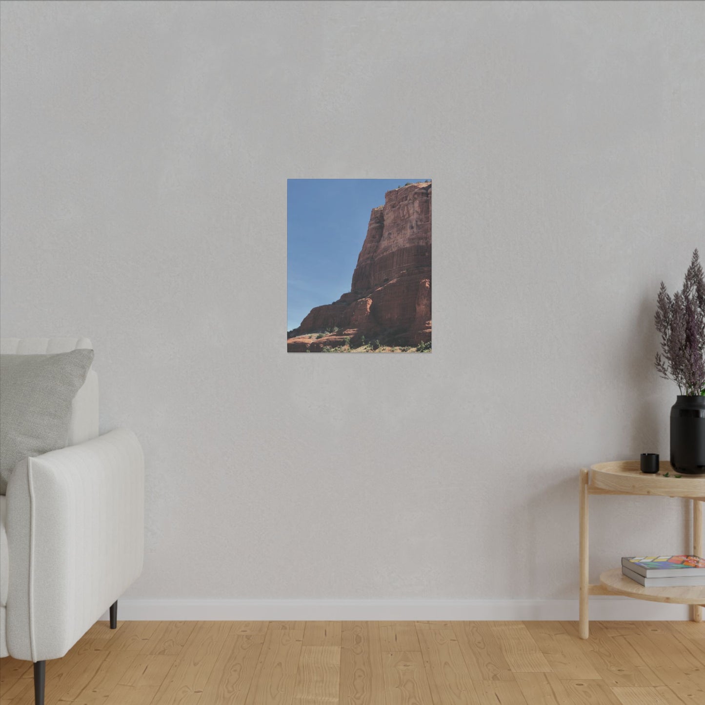 Red Rock Beauty Landscape - Stretched Canvas Wall Art, Wall Decor