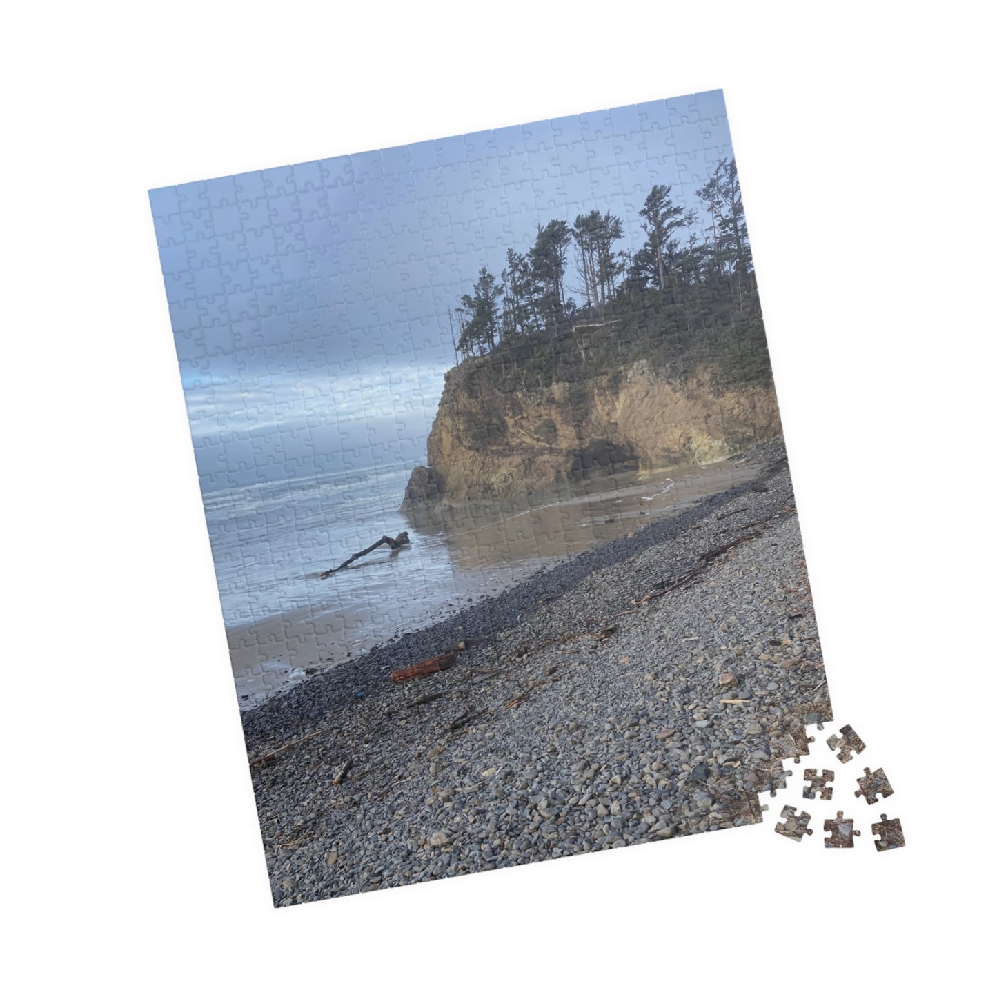 Cloudy Walk On Beach Puzzle (110-1014 Pieces) Coastal Serenity Jigsaw