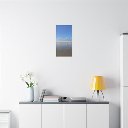 Coastal Serenity - Stretched Matte Canvas Wall Art, Wall Decor