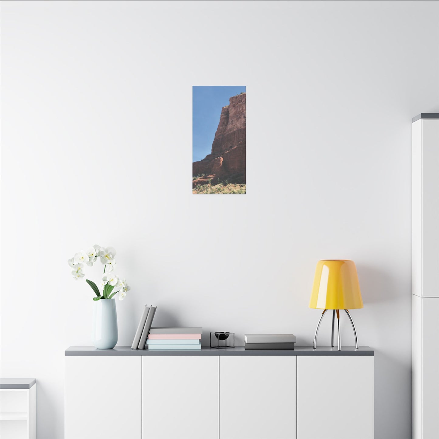 Red Rock Beauty Landscape - Stretched Canvas Wall Art, Wall Decor