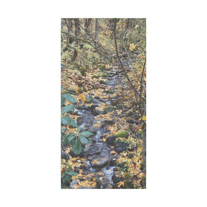 Hike in the Forest -  Stretched Matte Canvas Wall Art, Wall Decor