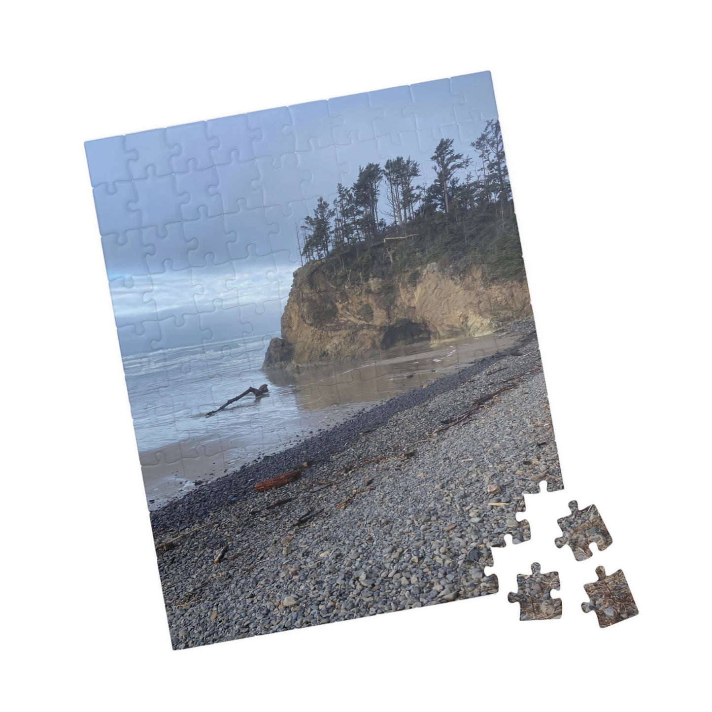 Cloudy Walk On Beach Puzzle (110-1014 Pieces) Coastal Serenity Jigsaw