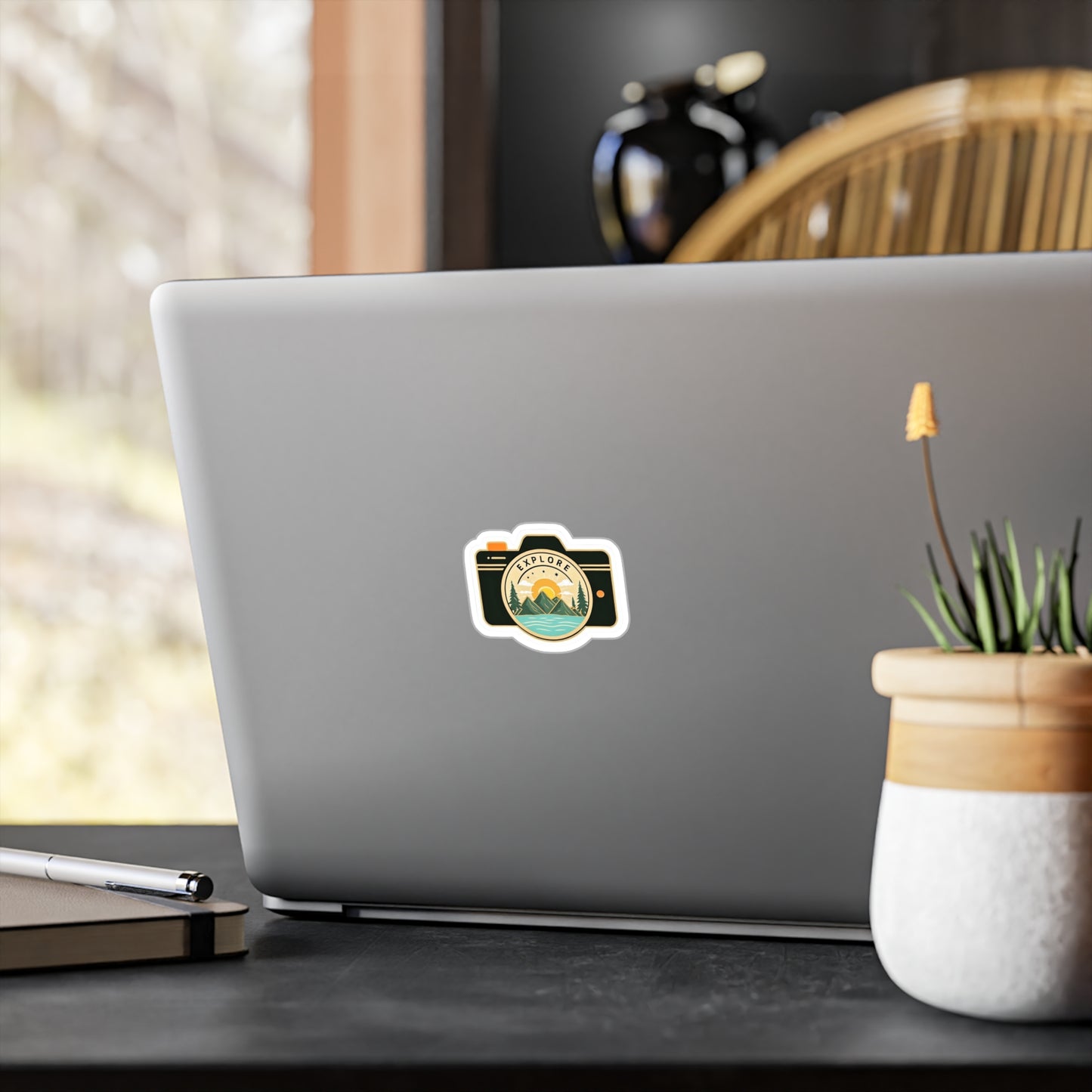 Adventure Camera Explore Vinyl Decals/ Stickers for Travel & Photography Lovers