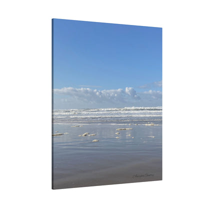 Coastal Serenity - Stretched Matte Canvas Wall Art, Wall Decor