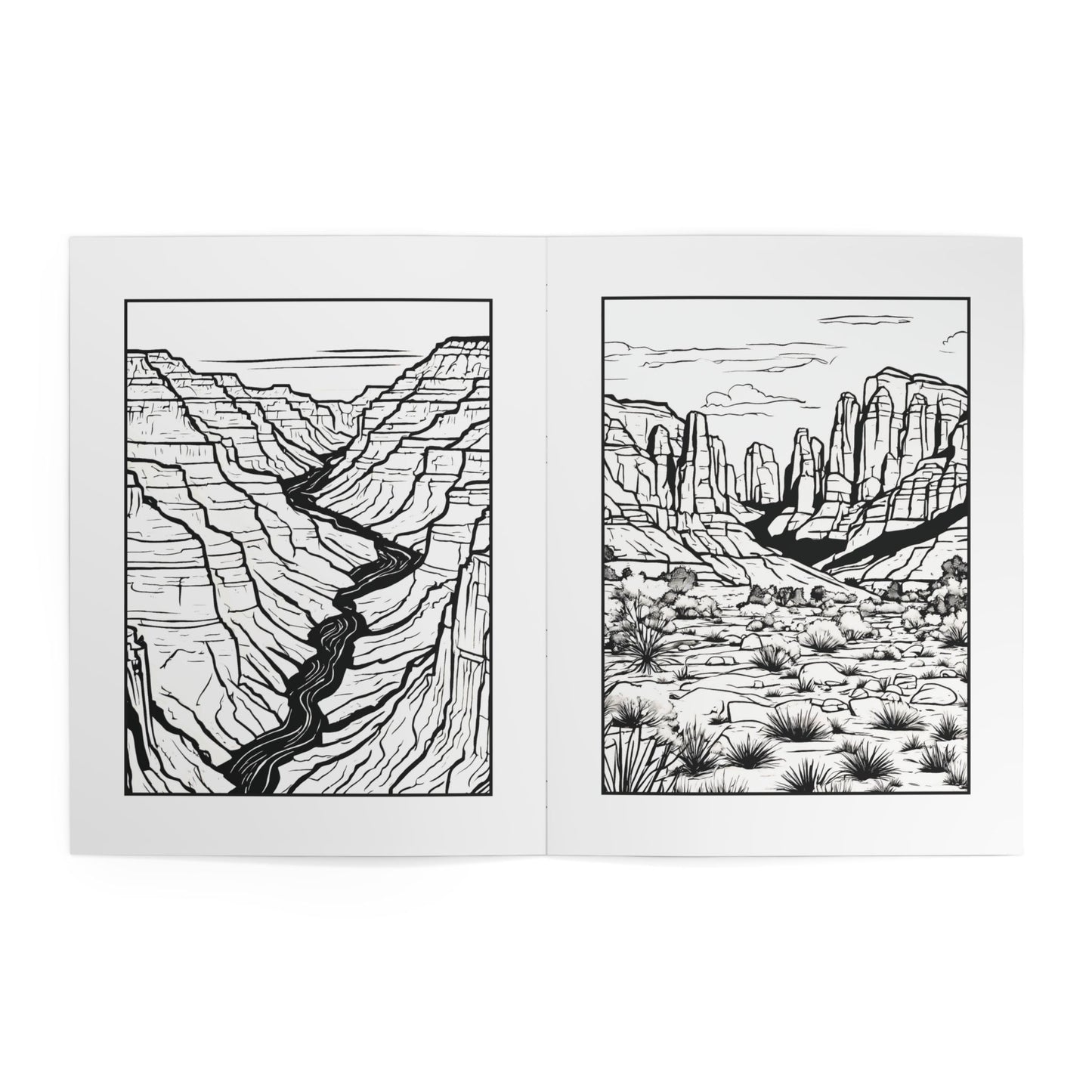 The Wonders of Arizona - Coloring Book