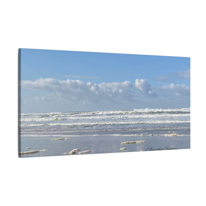 Coastal Serenity - Stretched Matte Canvas Wall Art, Wall Decor