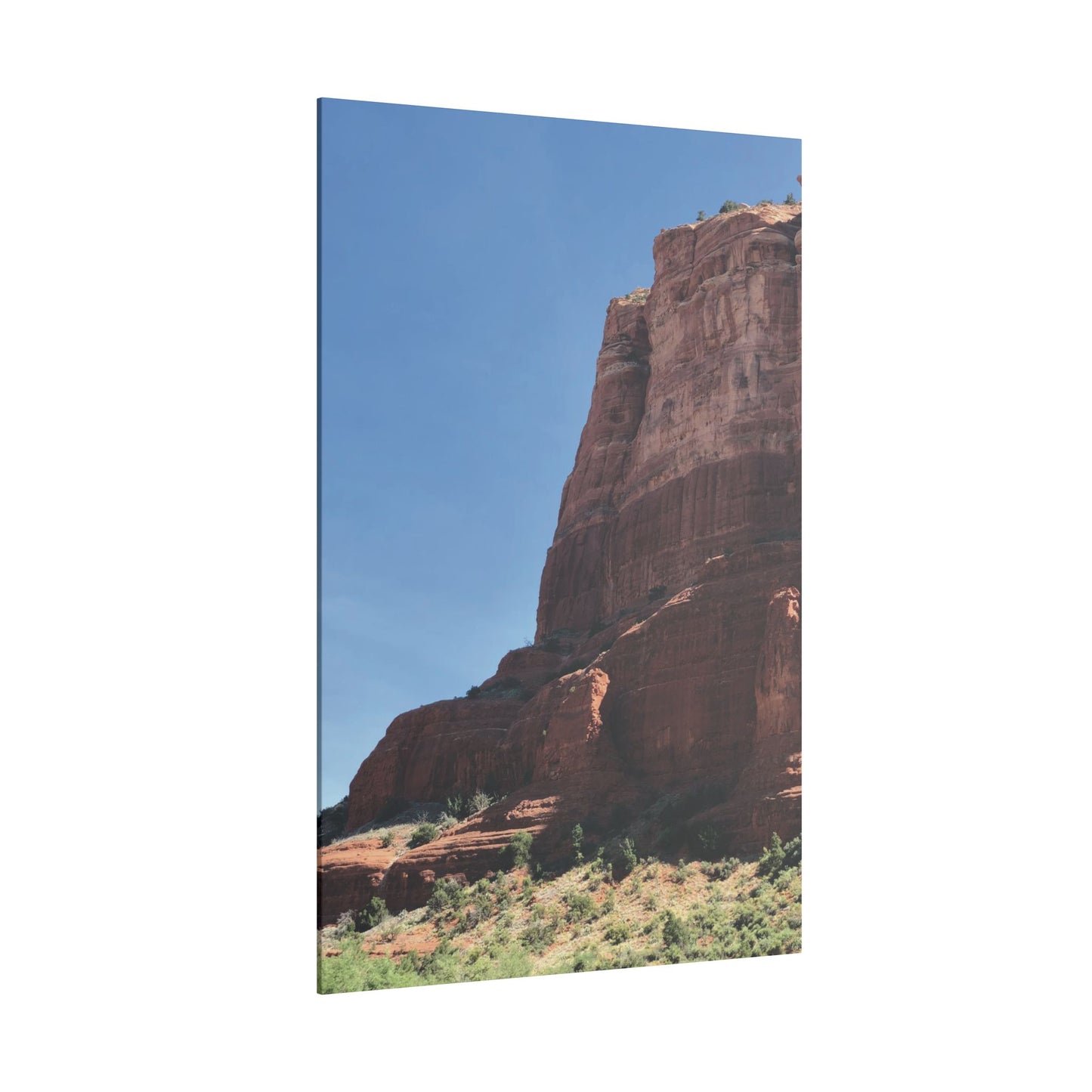 Red Rock Beauty Landscape - Stretched Canvas Wall Art, Wall Decor