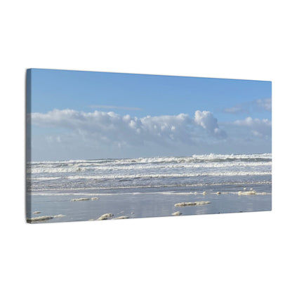 Coastal Serenity - Stretched Matte Canvas Wall Art, Wall Decor