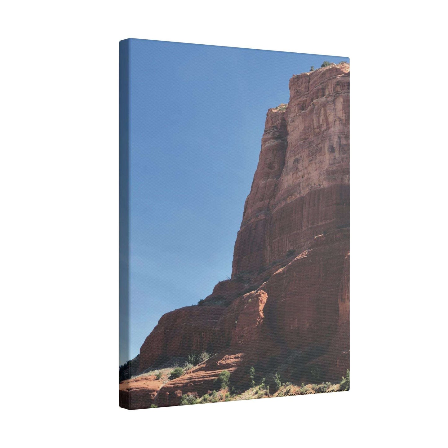 Red Rock Beauty Landscape - Stretched Canvas Wall Art, Wall Decor