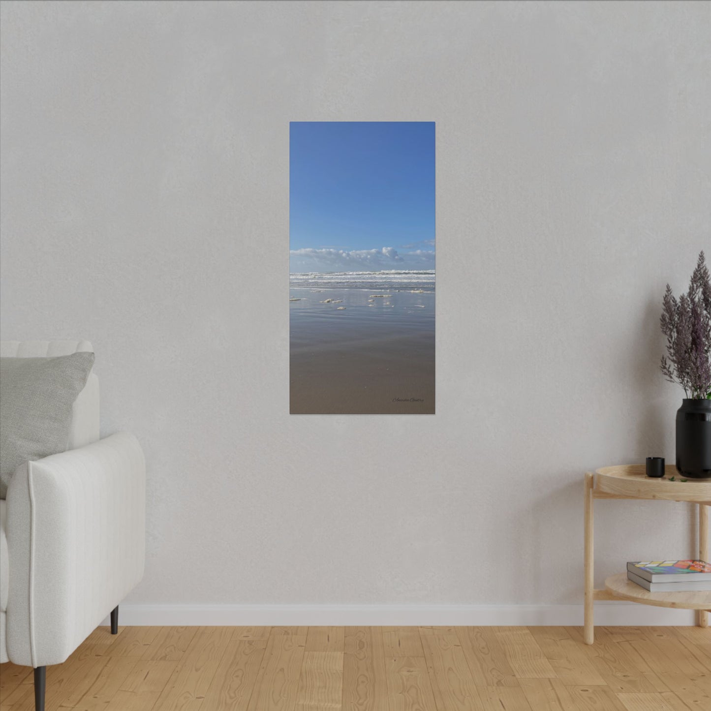 Coastal Serenity - Stretched Matte Canvas Wall Art, Wall Decor