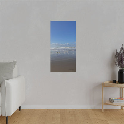 Coastal Serenity - Stretched Matte Canvas Wall Art, Wall Decor