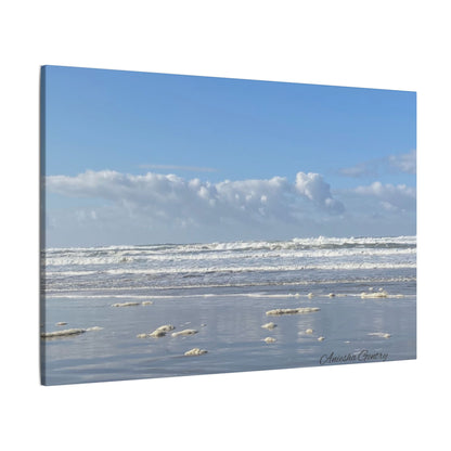 Coastal Serenity - Stretched Matte Canvas Wall Art, Wall Decor