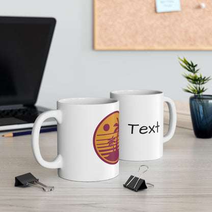 Personalized Ceramic Mug - Perfect for Coffee Lovers, Home & Office