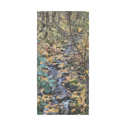 Hike in the Forest -  Stretched Matte Canvas Wall Art, Wall Decor